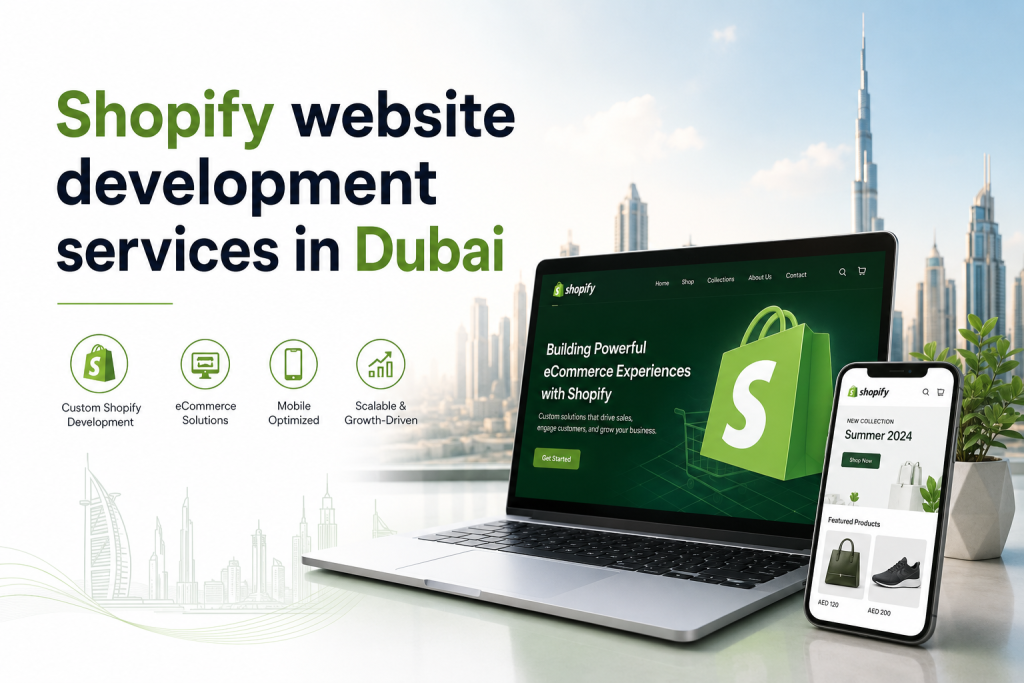 Shopify Website Development Services dubai