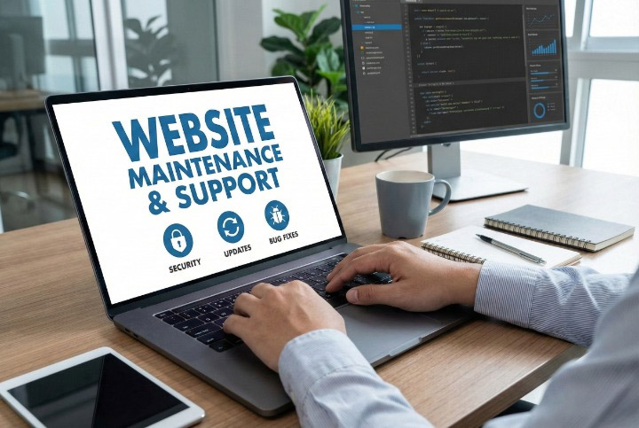 Professional website maintenance and support services