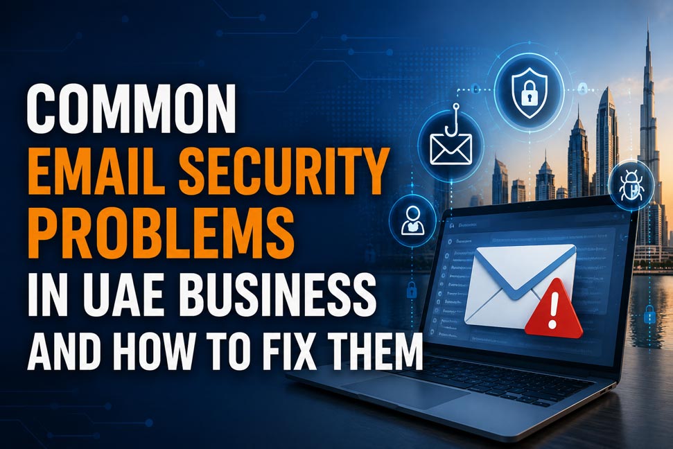 Common Email Security Problems in UAE Businesses and How to Fix Them